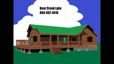 Bear Creek Lake Cabin animation