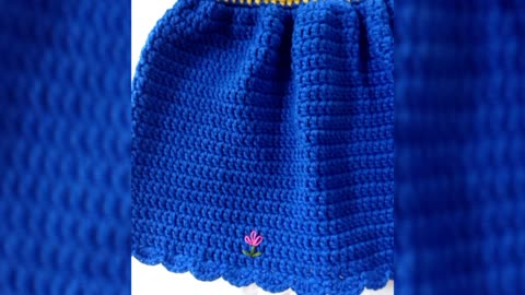 Crochet Anna Frozen dress