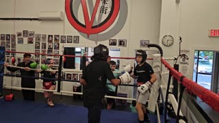 Joey sparring Jimmy 1. 9/3/24