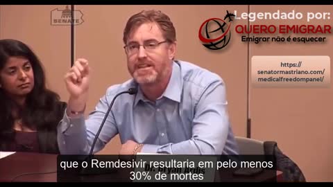 Remdesivir de novo nas bocas do Dr Bryan Ardis como estando provado que mata vidas humanas