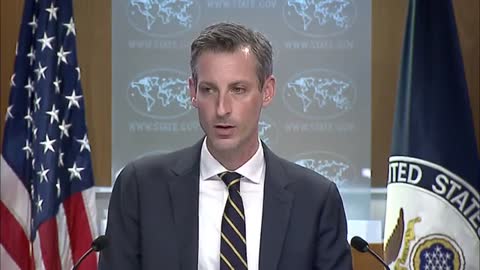 State Department Holds Press Briefing As Russia And Ukraine Negotiations Put On 'Pause'