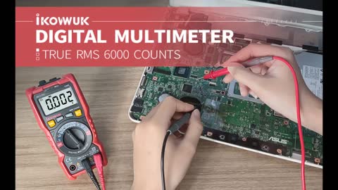 Review: IKOVWUK Multimeter TRMS 6000 Counts Digital Multimeter Voltmeter, Auto-Ranging DC AC Vo...