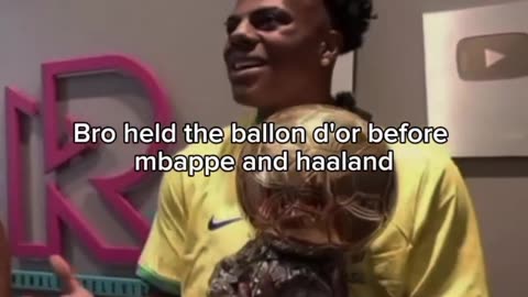 Bro held the Ballon d'Or before Mbappe and Haaland