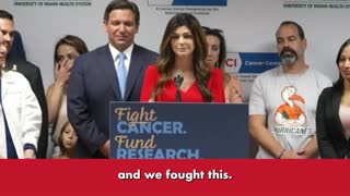 Casey DeSantis Describes Her Husband's Unwavering Support Through Her Battle With Cancer