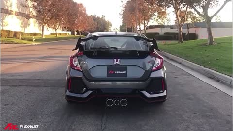 Honda Civic Type R FK8 exhaust sound