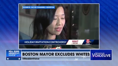 BOSTON MAYOR EXCLUDES WHITES