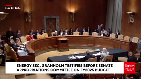 Energy Secretary Jennifer Granholm Testifies Before The Senate Appropriations Committee