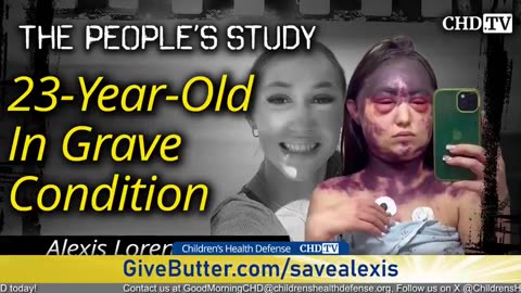 Alexis Lorenze – 23 Year Old Suffering from Horrific Vaccine Injury – Now Fighting for her Life