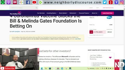 ND: The Conspiracy Corner - Bill Gates