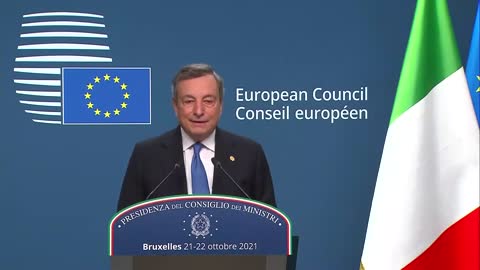 Draghi: chi sta in questo governo deve riconoscere il successo dell'euro