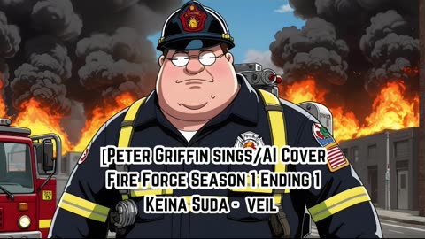 [Peter Griffin sings/AI Cover] Fire Force Season 1 Ending 1 Keina Suda - veil