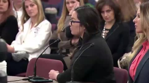 Nurse Speaks In Senate Hearing.