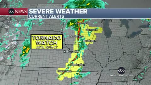 Tornadoes, severe storms hit Midwest