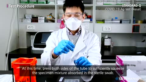 [English subtitle] Video guide for STANDARD Q COVID-19 Ag Test (Nasal)