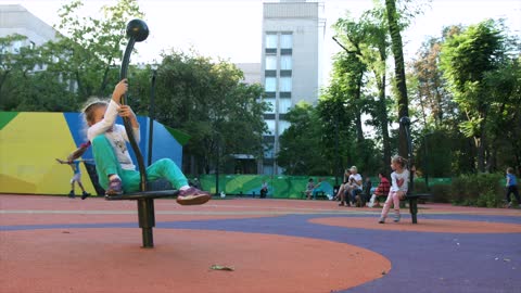 Kids play on playground || Baby play on park 2022