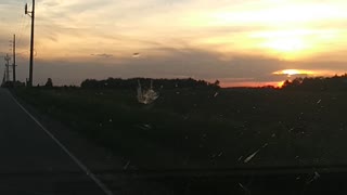 Northern indiana sunset