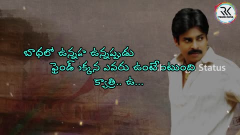 PawanKalyan special Teenmar movie dialogue status for a a Whatsapp