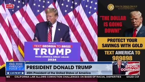 "I did more for Black People than any President other than Abraham Lincoln."