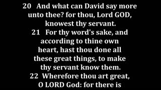 2 Samuel 7 King James version