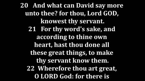 2 Samuel 7 King James version