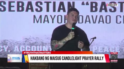 Mayor Baste Duterte, may hamon kay Speaker Martin Romualdez