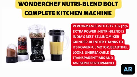 WONDERCHEF NUTRI-BLEND BOLT COMPLETE KITCHEN MACHINE