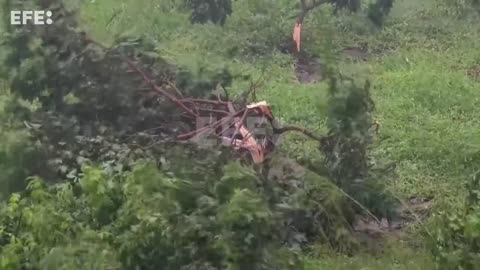 El tifón Yagi deja dos muertos y casi un centenar de heridos en el sur de China