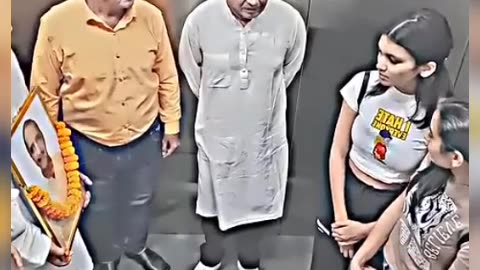 Funny Lift prank RJ Naved 🤣🤣#youtubeshorts #prank