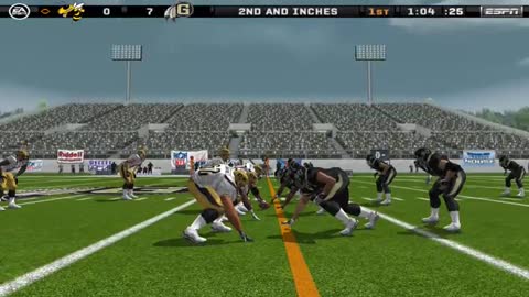 Gaffney Indians vs T.L. Hanna Yellow Jackets Madden 08 South Carolina High School Football Mod