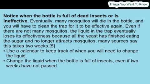 How To Make A Plastic Bottle Mosquito Trap