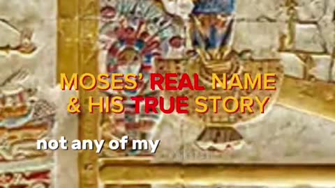 Moses' Real name and his true story