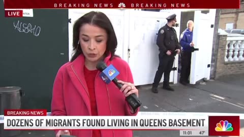 74 Migrants from Africa, found living in Queens basement of a furniture store.