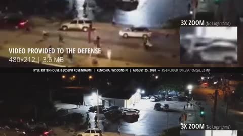 Comparison of Video Provided To The Kyle Rittenhouse Defense Vs. The Prosecution's Copy