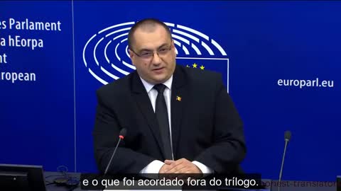 Conferência de Imprensa sobre passe sanitário OBRIGATÓRIO no Parlamento Europeu.