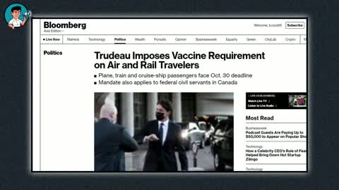 SHARE THIS YES THIS IS REAL. WOW WOW WOW REVEALED! CANADIANS NEED TO WATCH THIS. YOU WON'T EVEN BELIEVE THIS. Health Canada Did Not Recommend Travel Vaccine Mandate. NEWS ARTICLE IS POSTED IN VIDEO ASWELL The biggest crime is about to unfold people