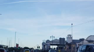 South parade pier . Portsmouth. Driving