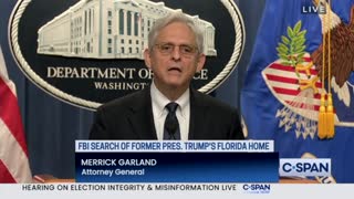 The Mar-a-Lago Raid - Merrick Garland Press Conference