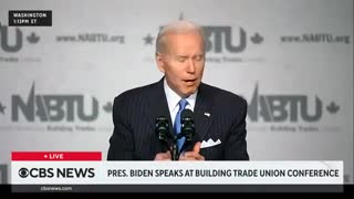 Biden Was Babbling And Unintelligble AGAIN!