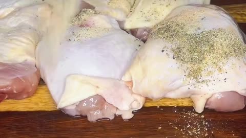 Garlic Parmesan Chicken Thighs