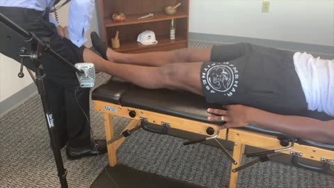 College Athlete Shocked @ First Adjustment. Chiropractic Cracks & Relax ASMR Microphone Adjustments.