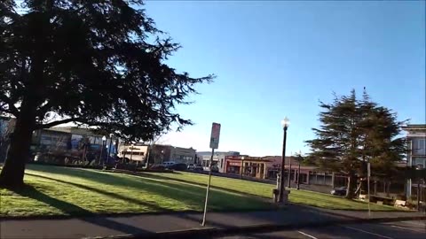 Morning Loop Around Arcata Plaza