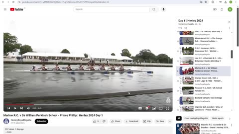 24.07.03 Henley Royal Regatta Day 1 Thoughts Part 2