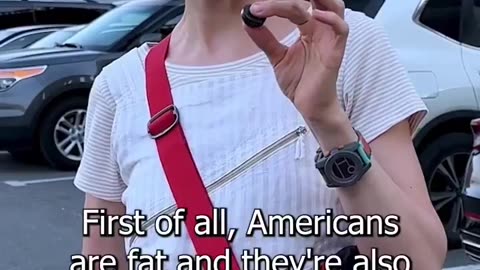 Asking Russians what stereotypes they know about Americans