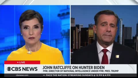 BOOM!!! CBS Interview w/ John Ratcliffe