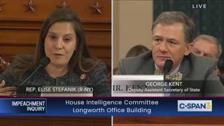 Elise Stefanik question witness at impeachment hearing