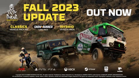 Dakar Desert Rally - Fall 2023 Update Trailer