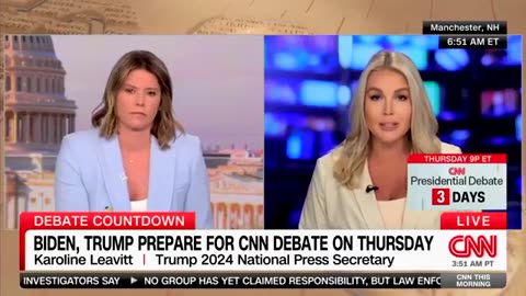 Trump spokeswoman Karoline Leavitt gets cut off by CNN host