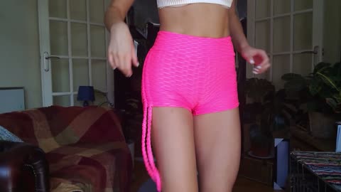 LEGGINGS AND BOOTY SHORTS TRY ON HAUL _ LIGHTINTHEBOX