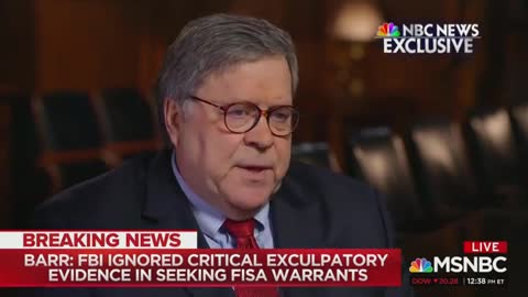 Barr says Trump campaign was 'clearly spied upon'