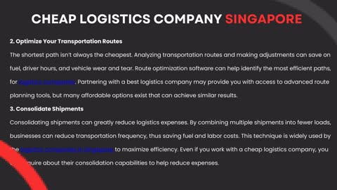 How to Reduce Logistics Costs Without Sacrificing Efficiency? — Prospect Logistics